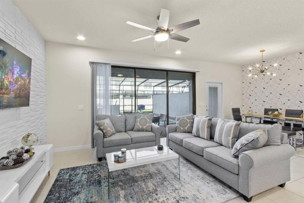 Luxury 5Bd/5Bh Home With Pool/Bbq Disney Universal Kissimmee Exterior foto